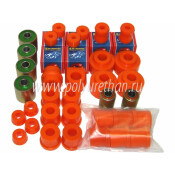 Комплект сайлентблоков и подушек для УАЗ-3163 («Патриот») комплектации 2005-2006 годов.