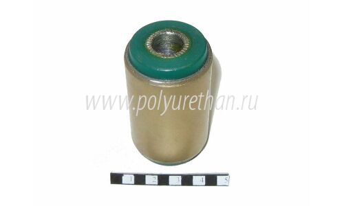 Сайлентблок рессоры ПОЛИУРЕТАН (внутренняя втулка запрессована)