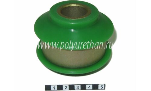 Сайлентблок рычага подвески ПОЛИУРЕТАН, задний (сборный)