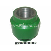 Сайлентблок реактивной штанги прицепа 36*66*68 (зеленый)