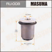 Сайлентблок Masuma, арт. RU-008