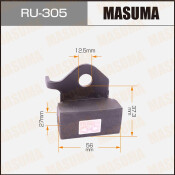 Гаситель колебаний Masuma, переднего нижнего левого рычага для Mazda MPV, арт. RU-305