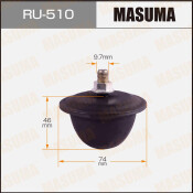 Отбойник рычага подвески Masuma,  арт. RU-510