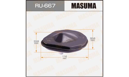 Отбойник подвески Masuma, арт. RU-667