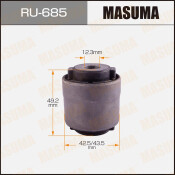 Сайлентблок Masuma, арт. RU-685