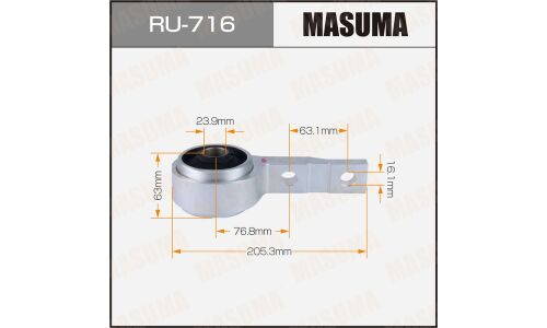 Сайлентблок Masuma, для Nissan Teana, арт. RU-716