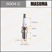 Свеча зажигания Masuma BKR5EYA-11 (2526) с никелевым электродом, арт. S004C