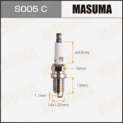 Свеча зажигания Masuma BKR5E-11 (6953) с никелевым электродом, арт. S005C