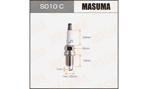 Свеча зажигания Masuma ZFR5F-11 (2262) с никелевым электродом, арт. S010C