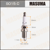 Свеча зажигания Masuma ZFR5J-11 (5584) с никелевым электродом, арт. S015C