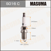 Свеча зажигания Masuma BKR5ES-11 с никелевым электродом, арт. S016C