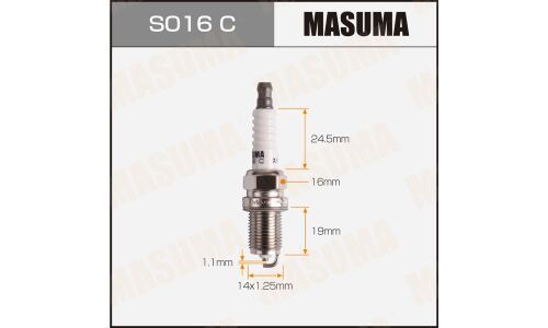 Свеча зажигания Masuma BKR5ES-11 с никелевым электродом, арт. S016C