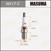 Свеча зажигания Masuma ZFR6K-11 (6711) с никелевым электродом, арт. S017C