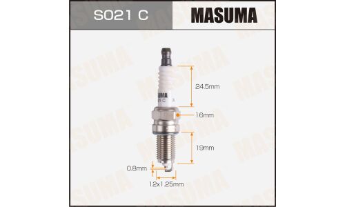 Свеча зажигания Masuma DCPR7E с никелевым электродом, арт. S021C