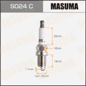 Свеча зажигания Masuma BKR6EY-11 (4368) с никелевым электродом, арт. S024C