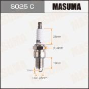 Свеча зажигания Masuma BPR5ES-11 (4424) с никелевым электродом, арт. S025C