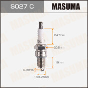 Свеча зажигания Masuma BPR5EY (2828) с никелевым электродом, арт. S027C