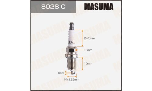 Свеча зажигания Masuma ZFR6J-11 (5585) с никелевым электродом, арт. S028C