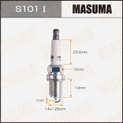 Свеча зажигания Masuma Iridium IK20 с иридиевым электродом, арт. S101I