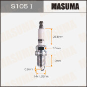 Свеча зажигания Masuma Iridium ZFR6V-G с иридиевым электродом, арт. S105I