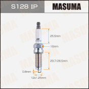 Свеча зажигания Masuma Iridium+Platinum с иридиевым/платиновым электродом, арт. S128IP