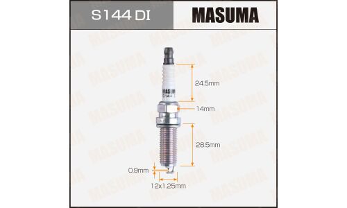 Свеча зажигания Masuma Double Iridium с иридиевым электродом, арт. S144DI