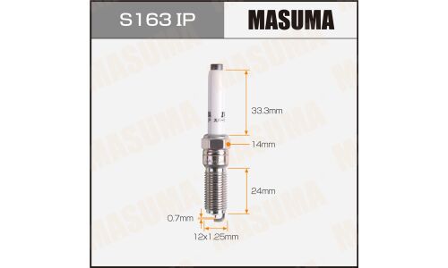 Свеча зажигания MASUMA IRIDIUM+PLATINUM (ILNFR9B7G)