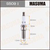 Свеча зажигания Masuma Iridium SILZKR6B10E с иридиевым электродом и удлиненной резьбой, арт. S509I