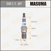 Свеча зажигания Masuma Iridium + Platinum ITR6F13 с иридиевым электродом, арт. S511IP