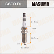 Свеча зажигания Masuma Double Iridium DILKAR7G11GS (91578) с иридиевым электродом, арт. S600DI