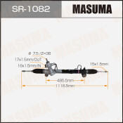 Рейка рулевая MASUMA, TOYOTA HARRIER / MCU30W RHD (правый руль)