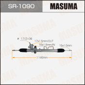 Рейка рулевая MASUMA, TOYOTA HIACE / KDH206V RHD (правый руль)