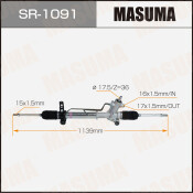Рейка рулевая MASUMA, TOYOTA RAV4 / ACA20W RHD (правый руль)