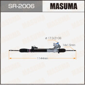 Рейка рулевая Masuma, для Nissan Murano (левый руль), арт. SR-2006