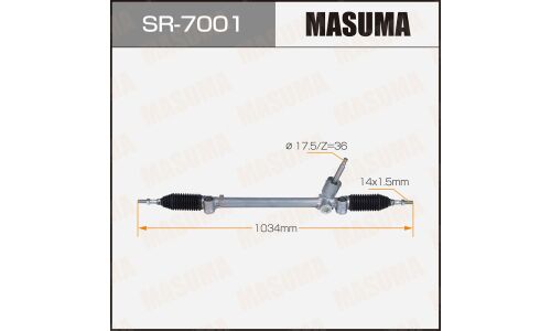 Рейка рулевая MASUMA, SUZUKI SWIFT / ZC72S   RHD (правый руль)