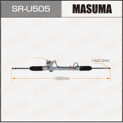 Рейка рулевая Masuma, для Ford Focus (левый руль), арт. SR-U505