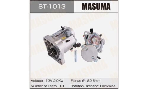 Стартер MASUMA, TOYOTA / 1KDFTV (12V/2.2KW)