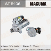 Стартер Masuma, для Volkswagen, арт. ST-E406