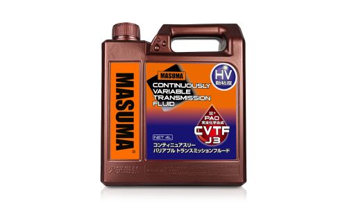 Масло трансмиссионное Masuma CVTF J3 HV, синтетическое, для вариаторов, 4л, арт. T-207E