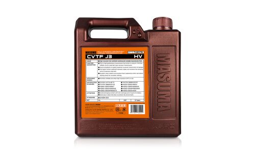 Масло трансмиссионное Masuma CVTF J3 HV, синтетическое, для вариаторов, 4л, арт. T-207E
