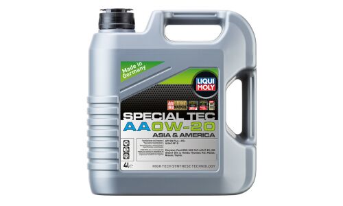 Масло моторное Liqui Moly SpecialTec AA 0w20 синтетическое, SP/GF-6A, для бензинового двигателя, 4л, арт. 9705/8066