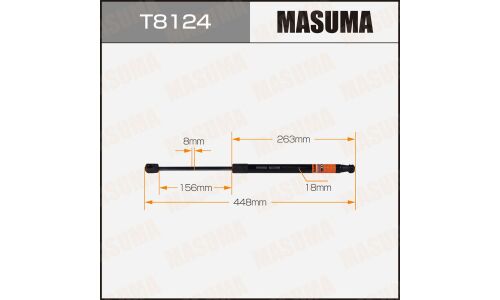 Упор газовый багажника MASUMA, L=448mm (1/40)