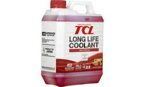 Антифриз TCL Long Life Coolant Red, LLC, красный, -40°C, 4л, арт. LLC01236
