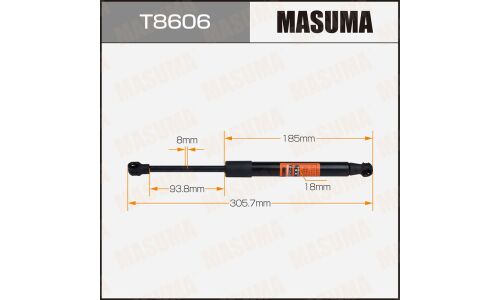Упор газовый капота MASUMA, L=305.7mm  (1/40)