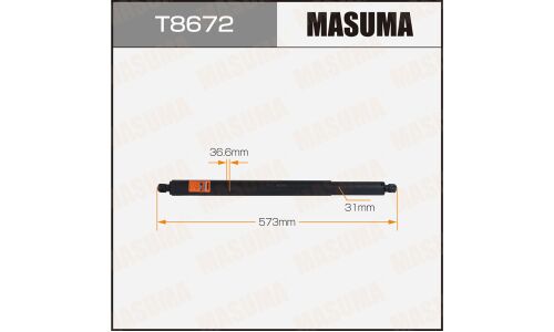 Упор газовый багажника MASUMA, L=573mm (1/40)