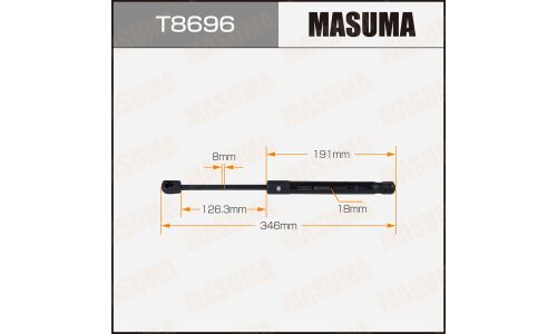 Упор газовый капота MASUMA, L=346mm (1/40)
