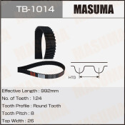 Ремень ГРМ MASUMA, 4EFE, 4EFTE