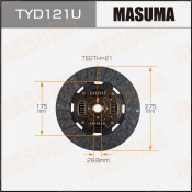 Диск сцепления Masuma (275х175х21х29.8мм), арт. TYD121U