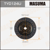 Диск сцепления Masuma (240х160х21х29.8мм), арт. TYD124U