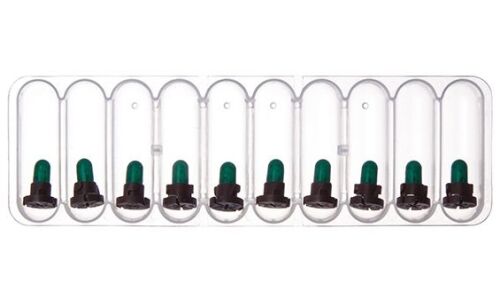 Лампа Koito BAX (пластиковый цоколь, T4.2), 12В, 0.7Вт, зелёная, арт. E1531